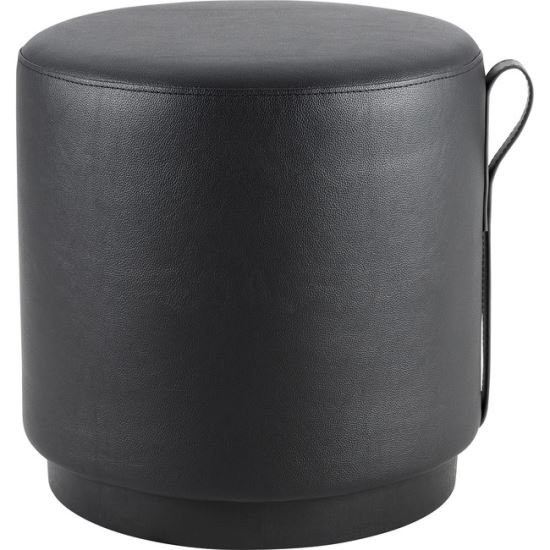 Lorell Contemporary Seating Round Foot Stool1