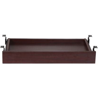 Lorell Mahogany Laminate Universal Center Drawer1