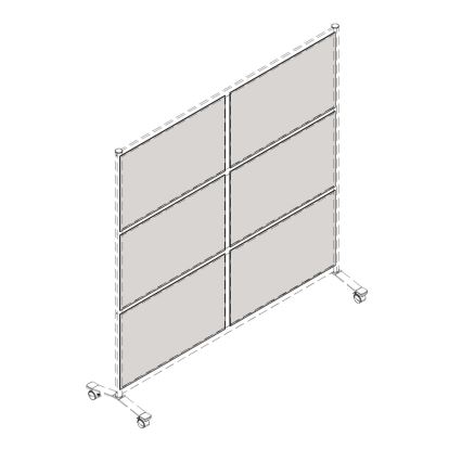 Lorell Adaptable Panel Dividers1