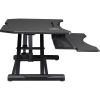 Lorell Electric Desk Riser with Wireless Device Charging5