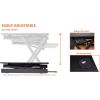 Lorell Deluxe Adjustable Desk Riser7