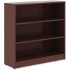 Lorell Mahogany Laminate Bookcase3