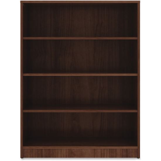 Lorell Walnut Laminate Bookcase1