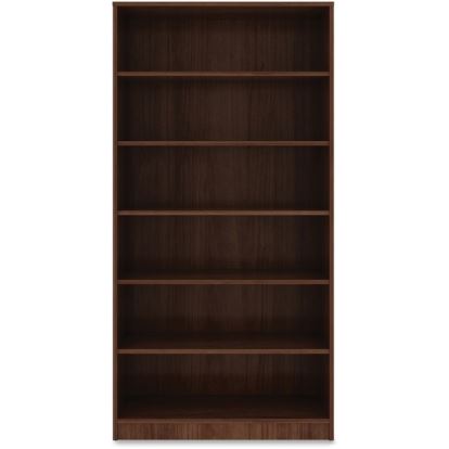 Lorell Walnut Laminate Bookcase1