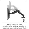 Lorell Mounting Arm for Monitor - Black10