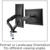 Lorell Mounting Arm for Monitor - Black9