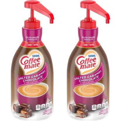 Coffee mate Salted Caramel Chocolate Flavor Concentrated Coffee Creamer1