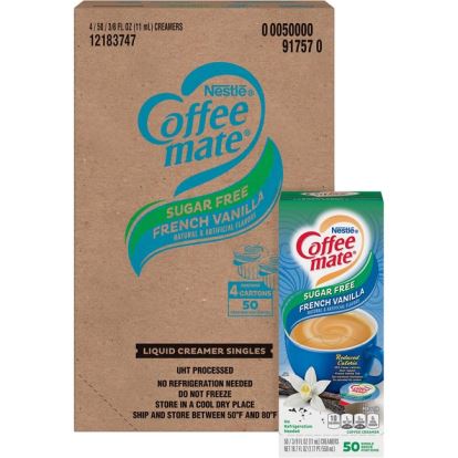 Coffee mate Sugar-Free Liquid Coffee Creamer Singles1