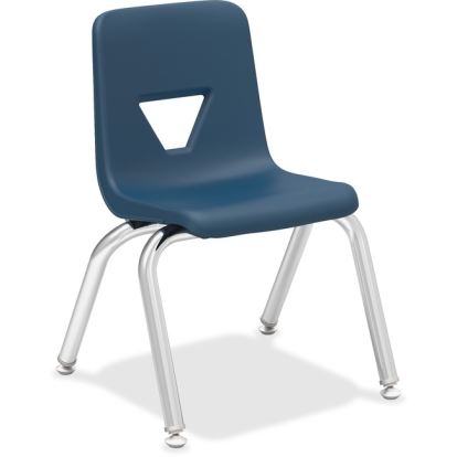 Lorell 12" Seat-height Stacking Student Chairs1