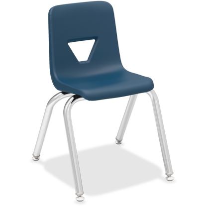 Lorell 14" Seat-height Stacking Student Chairs1