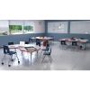 Lorell 14" Seat-height Stacking Student Chairs2