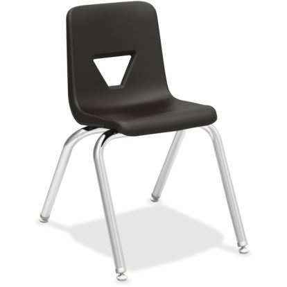 Lorell 16" Seat-height Stacking Student Chairs1