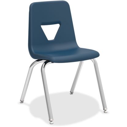Lorell 18" Seat-height Stacking Student Chairs1