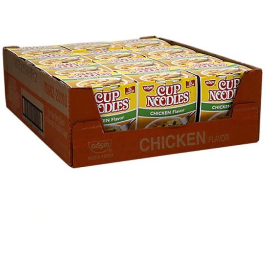 NISSIN FOODS Top Ramen Chicken Flavor Cup Noodles1