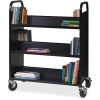 Lorell Double-sided Book Cart3