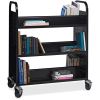 Lorell Double-sided Book Cart4