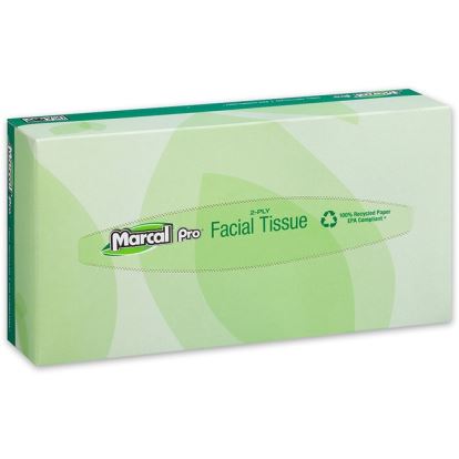 Marcal Pro Facial Tissue - Flat Box1