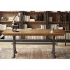 Martin Toulouse Writing Desk with Heavy Cast Legs5