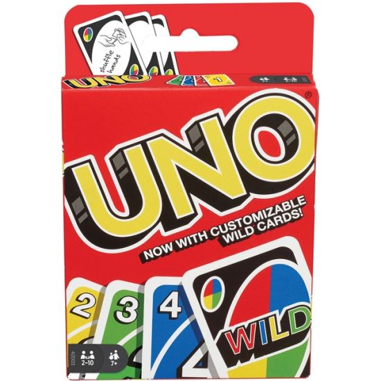 UNO Card Game, Ages 7 and Up, 108 Cards/Set1