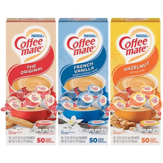 Coffee mate Flavor Variety Pack Liquid Creamer Singles1