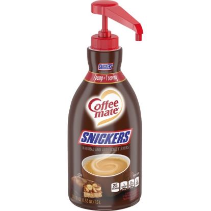 Coffee mate Snickers Flavored Liquid Creamer Pump1