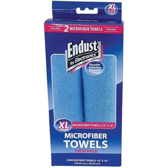 Endust XL MicroFiber Towels Twin Pack1