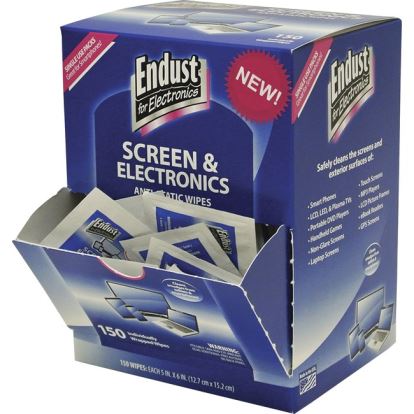 Endust Screen/Electronics Clean Wipes1