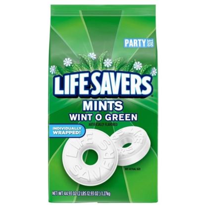 Office Snax Life Savers Wint O Green Mints Candy1