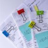 Officemate Smiling Faces Binder Clips3