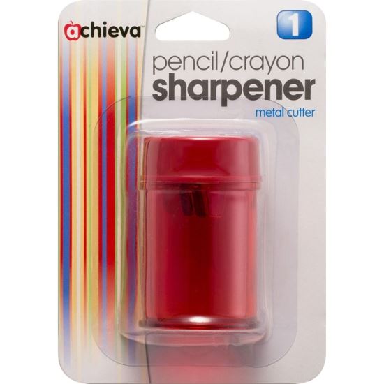 Officemate Double Barrel Pencil/Crayon Sharpener1