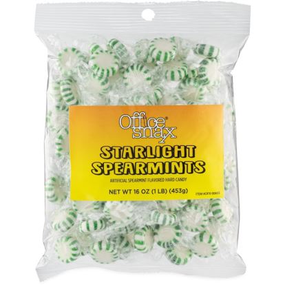 Office Snax Tub of Starlight Spearmints Candy1
