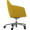 9 to 5 Seating Lilly 5-Star Base Fabric Lounge Chair3
