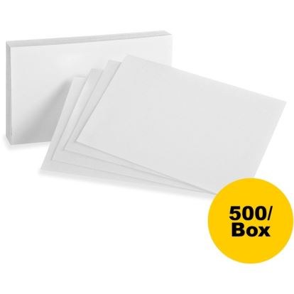 Oxford Printable Index Card - White - 10% Recycled Content1