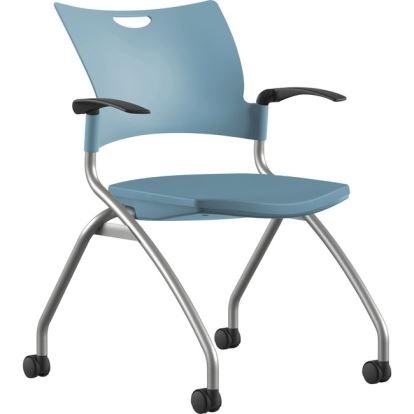 9 to 5 Seating Bella Fixed Arms Mobile Nesting Chair1