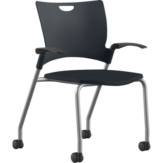 9 to 5 Seating Bella Fixed Arms Mobile Stack Chair1