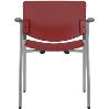 9 to 5 Seating Shuttle Armless Stack Chair w/ Glides2