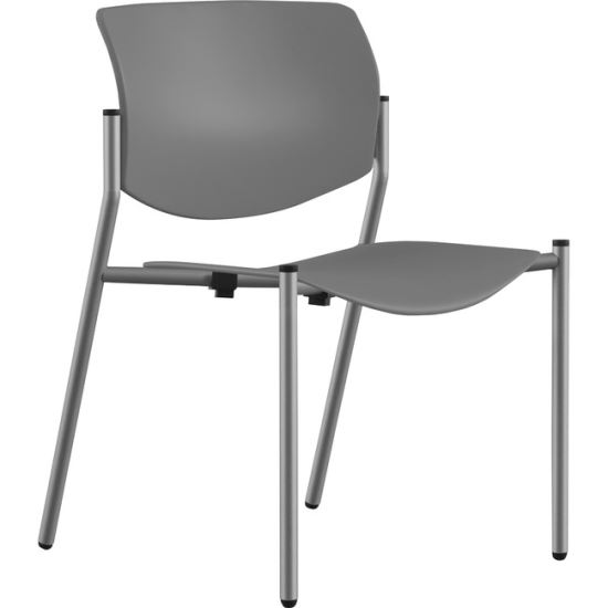 9 to 5 Seating Shuttle Armless Stack Chair with Glides1