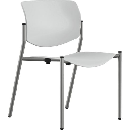 9 to 5 Seating Shuttle Armless Stack Chair with Glides1