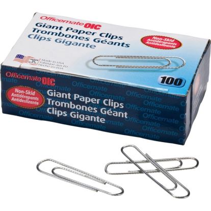 Officemate Giant Nonskid Paper Clips1