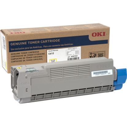 Oki Original LED Toner Cartridge - Yellow - 1 Each1