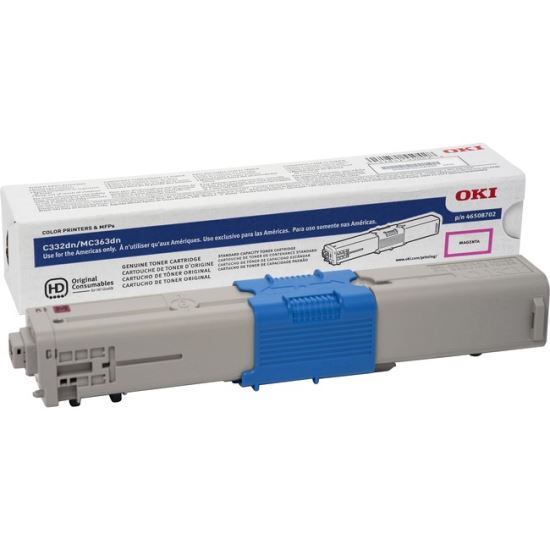 Oki Original LED Toner Cartridge - Magenta - 1 / Each1