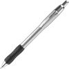 Profile Metal Ballpoint Pen, Retractable, Medium 1 mm, Blue Ink, Silver Barrel, Dozen1