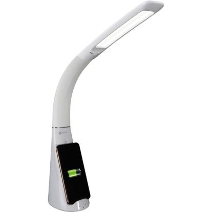 OttLite Purify LED Desk Lamp with Wireless Charging and Sanitizing1