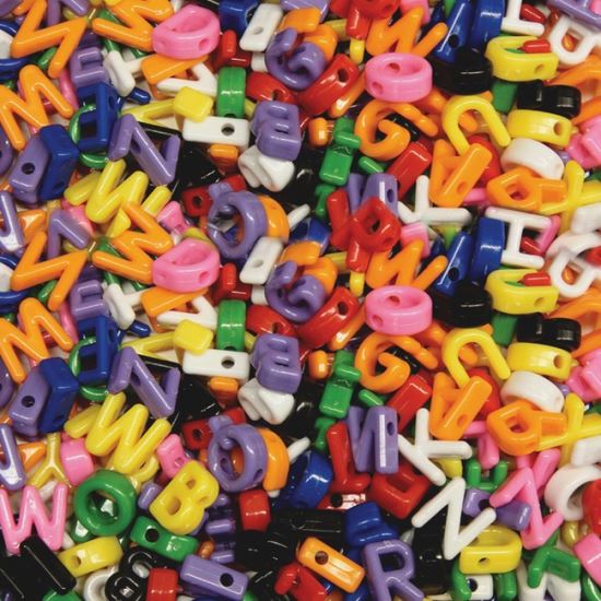 Creativity Street Upper Case Letter Beads1