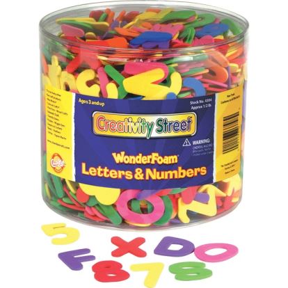 Creativity Street Wonderfoam Tub of Letters/Numbers1