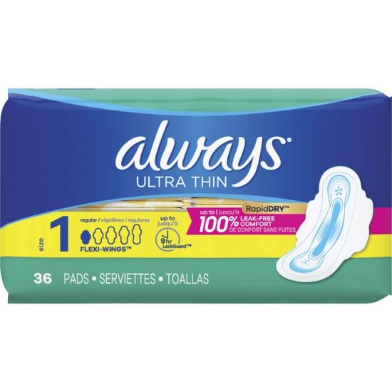 Always Flexi-Wing Ultra Thin Pads1