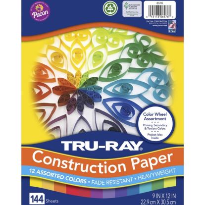 Tru-Ray Color Wheel Construction Paper1