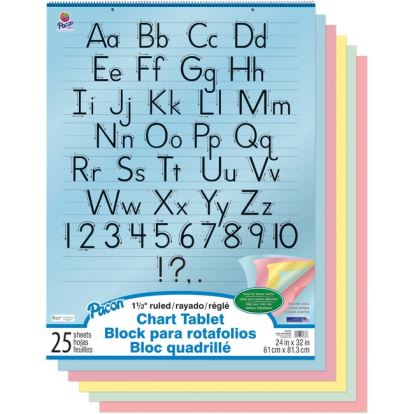 Pacon Colored Paper Chart Tablet1