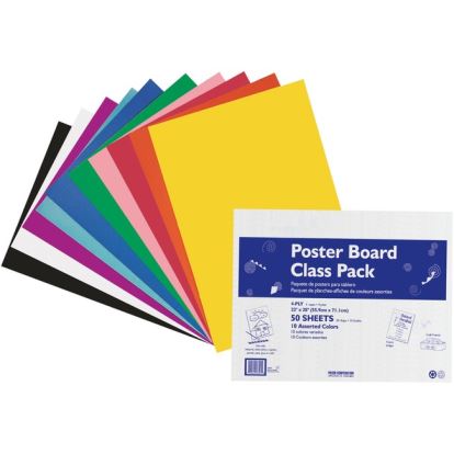 Pacon Poster Board Class Pack1