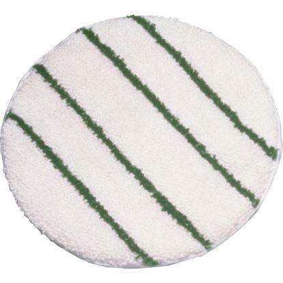 Rubbermaid Commercial Green Strips 17" Carpet Bonnet1